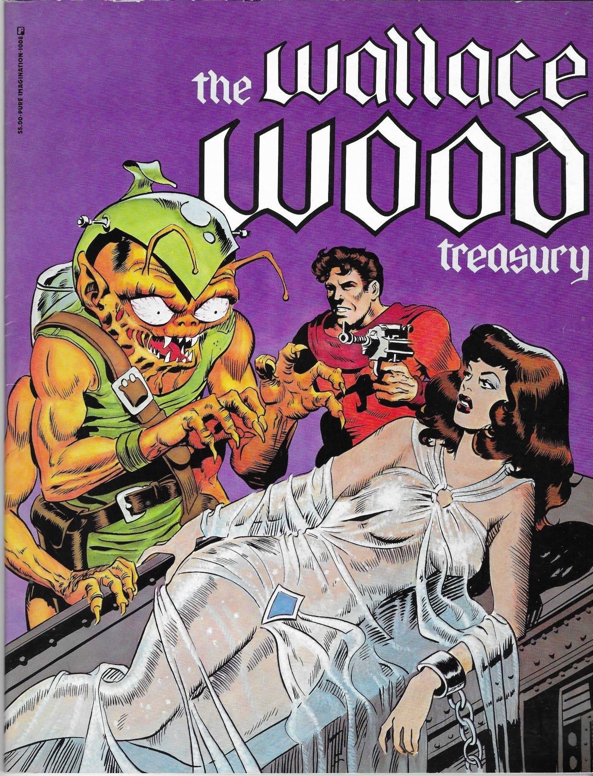 THE WALLACE WOOD TREASURY, 1980, RARE ARTIST COMPILATION 
