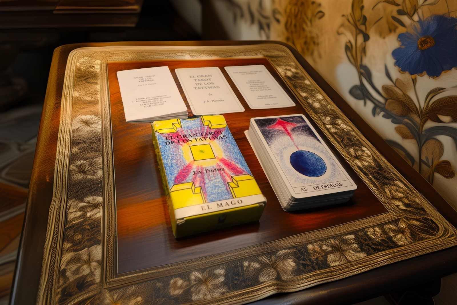 El Gran Tarot de los Tattwas – J.A. Portela – Spanish Edition – 78 Cards + Book