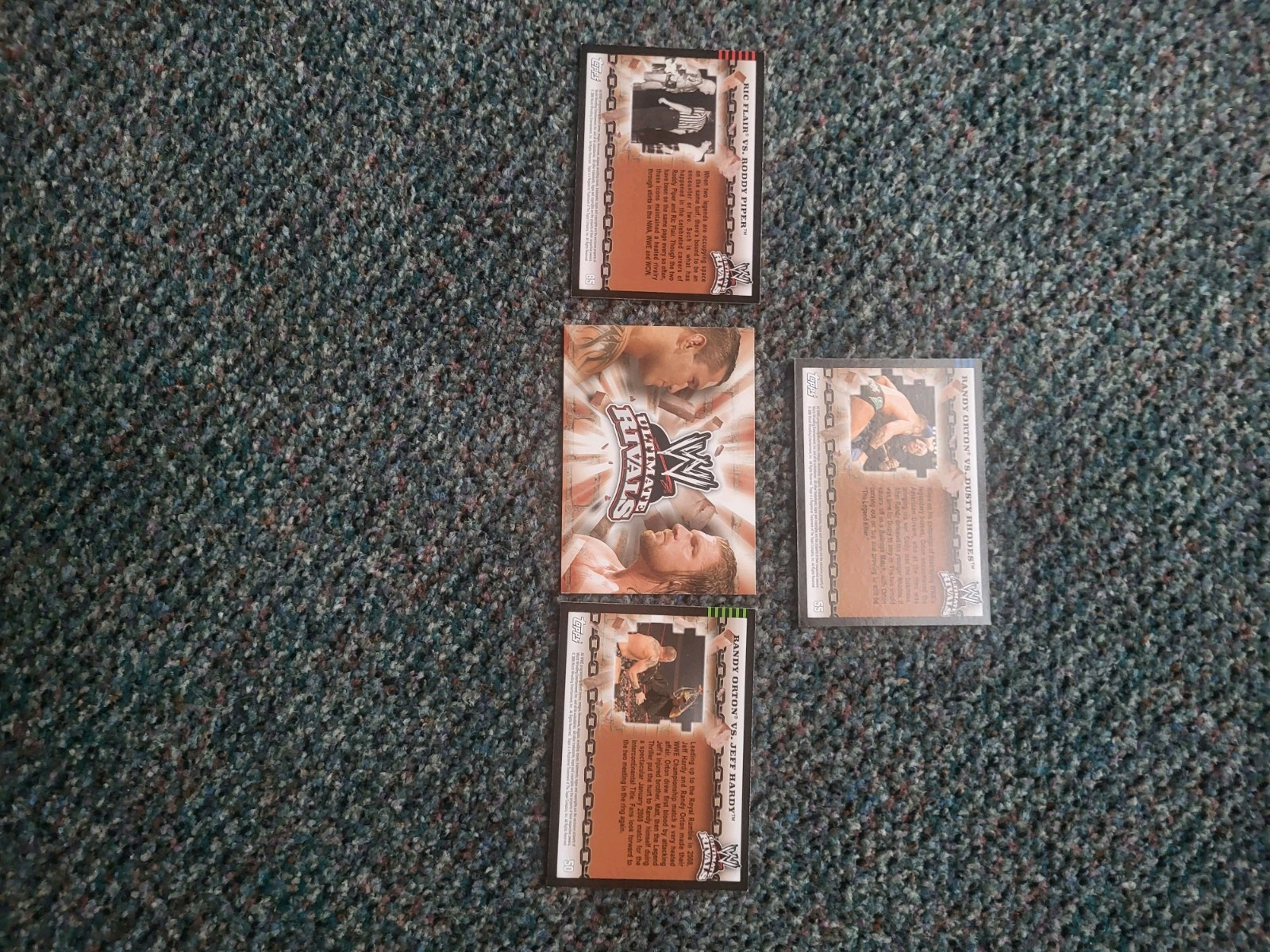 2008 Topps WWE Ultimate Rivals Set 1-90. Cody Rhodes RC.