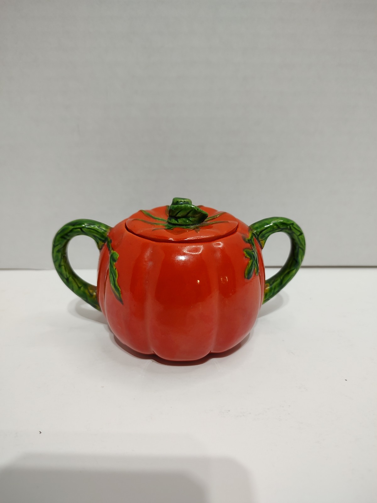 Vintage Occupied Japan Tomato Sugar Bowl