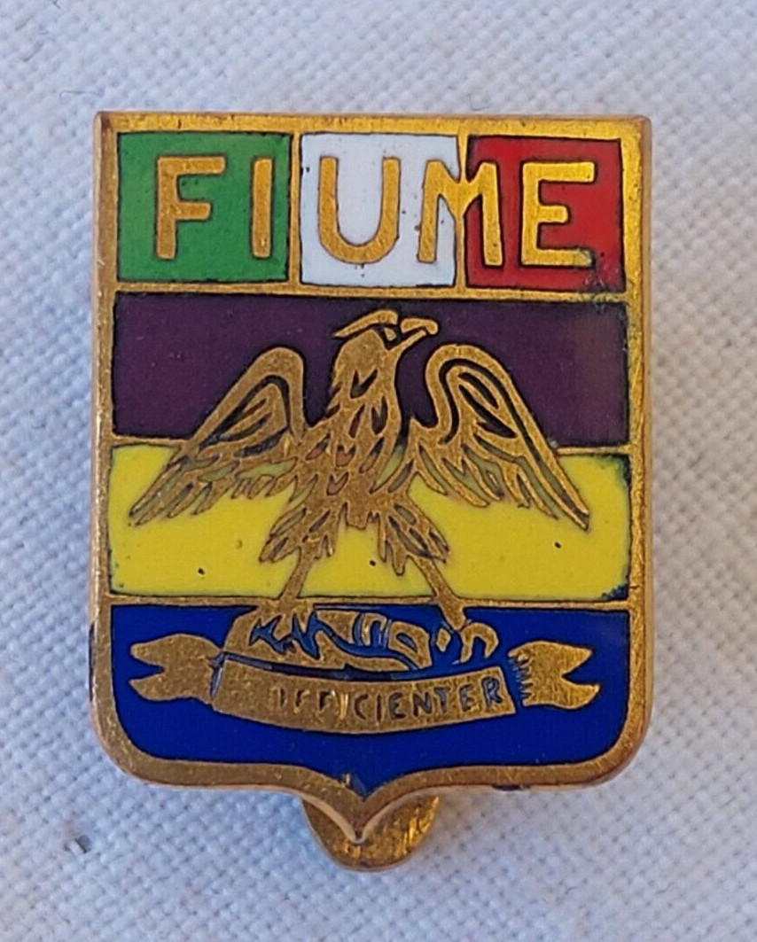 Gabriele D'Annunzio RIVER FREE STATE BADGE