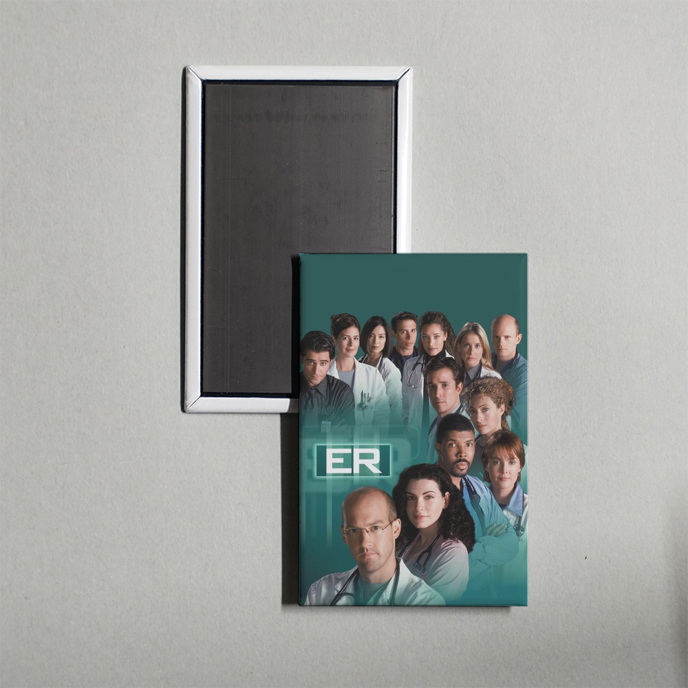 ER [1994] Mini TV Show Poster Fridge Locker Magnet