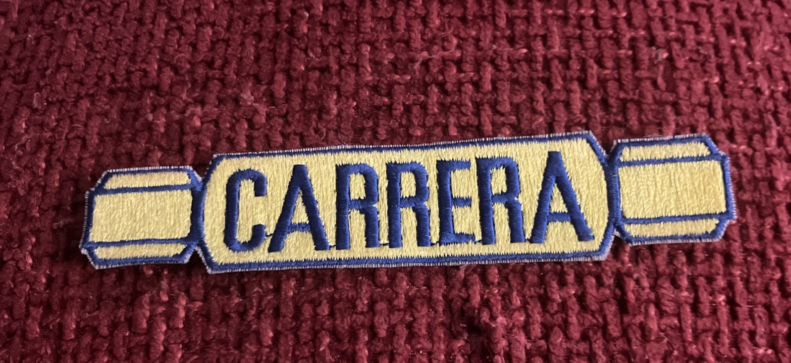 Vintage CARRERA SHOCK ABSORBERS Car Auto Race Patch