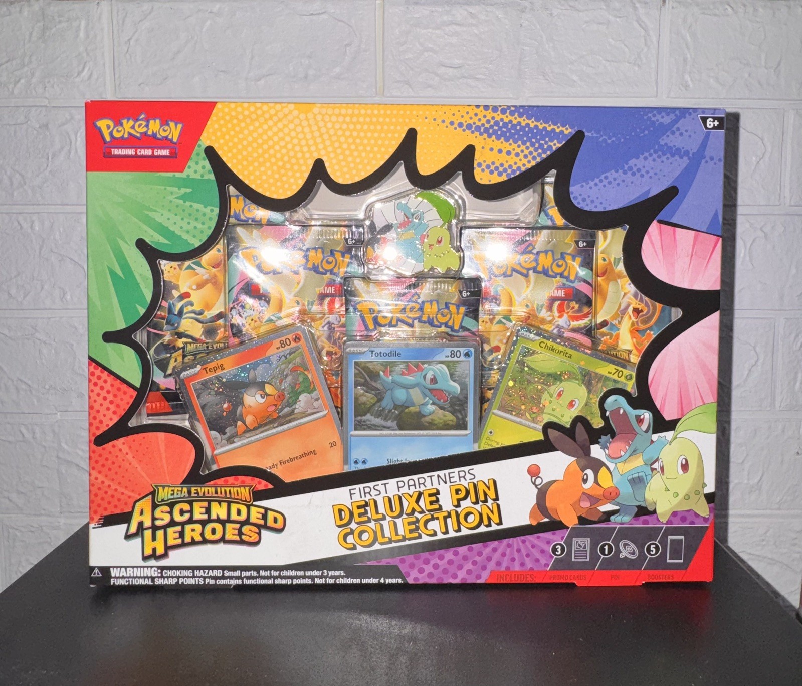 Pokemon TCG Ascended Heroes Deluxe Pin Collection Box - Brand New & Sealed ✅