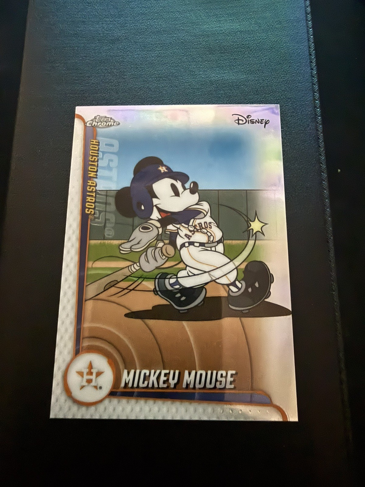 2025 Topps Chrome Mickey Mouse Disney & Friends MLB Home Jersey Astros