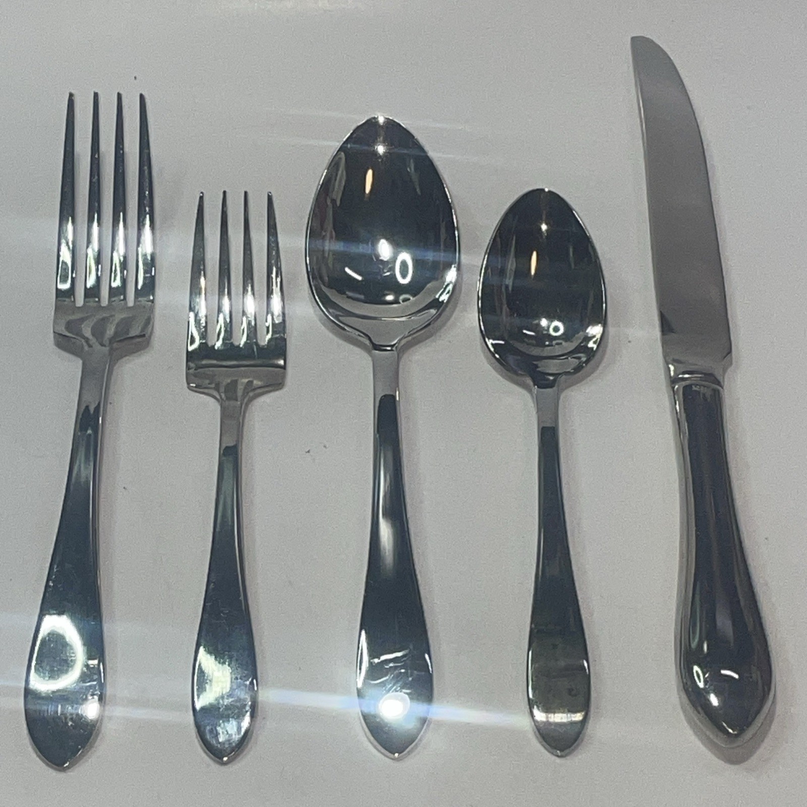 Supreme Cutlery Towle S/P EPOQUE Service For 1 (5 Pcs) Stainless Steel PRE OWNED