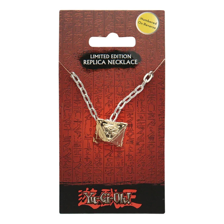 YuGiOh Millennium Puzzle Limited Edition Metal Necklace (only 9,995 made) Rare