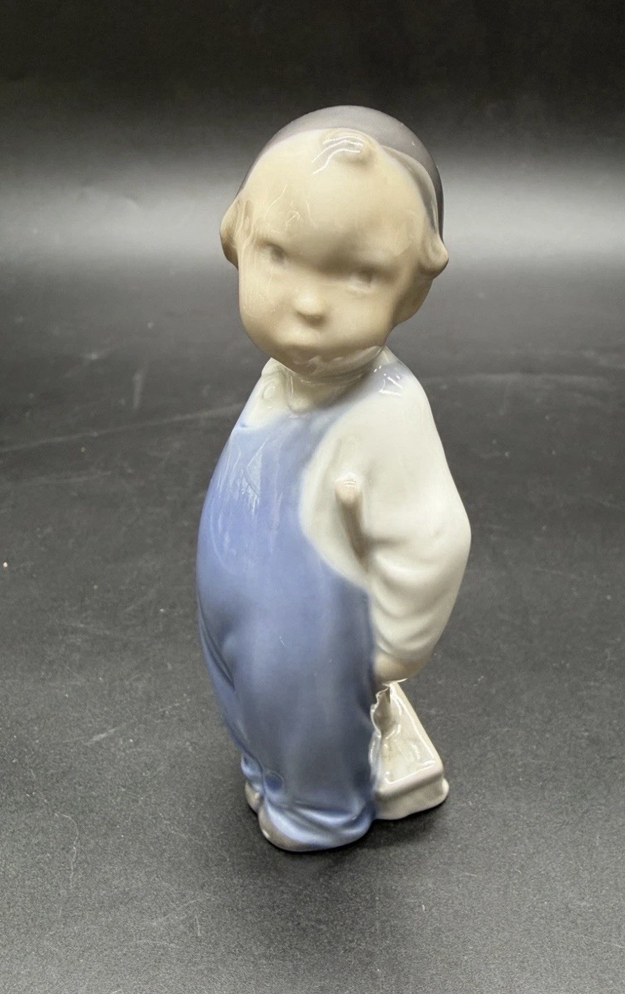 Royal Copenhagen Porcelain Figurine 3250 Boy with Broom