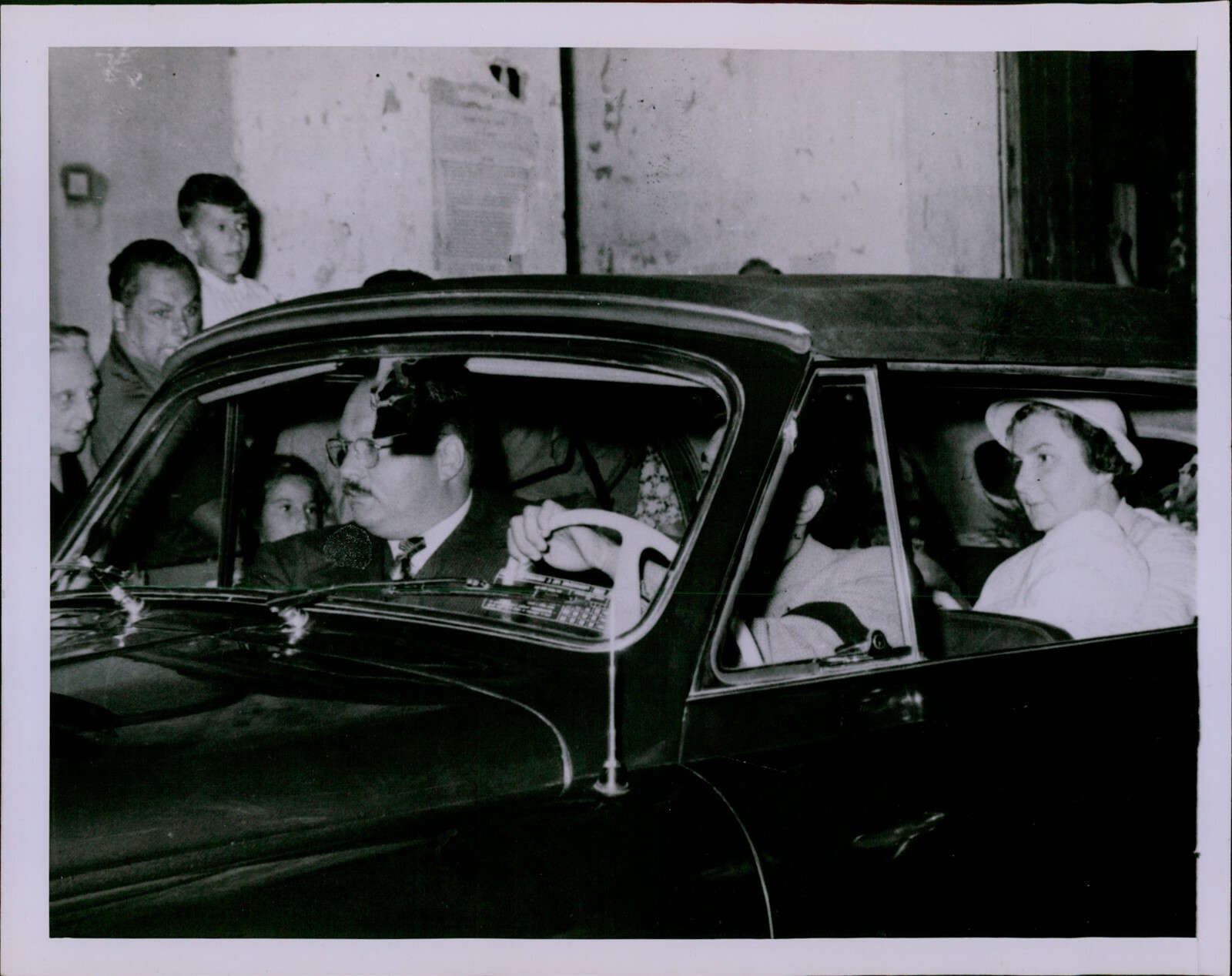LG769 1952 Original Photo KING FAROUK Fmr Egyptian Ruler Son FUAD II Capri Italy