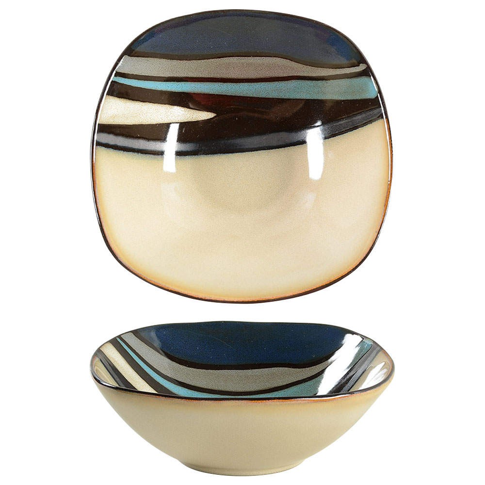 Gibson Designs Althea Teal Soup Cereal Bowl 11133426