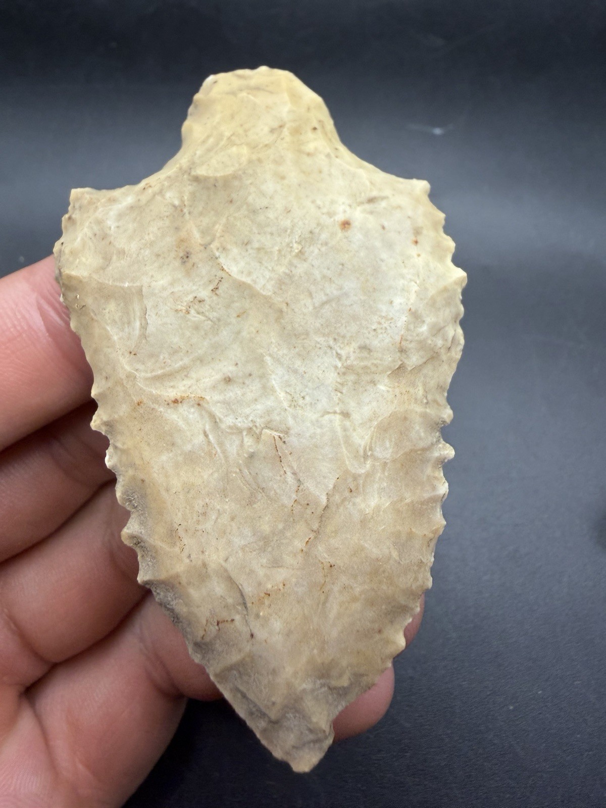 Indian Arrowhead Artifact Authentic Central Florida 2.97” Indian Arrowhead Artifact Authentic Central Florida 2.97”