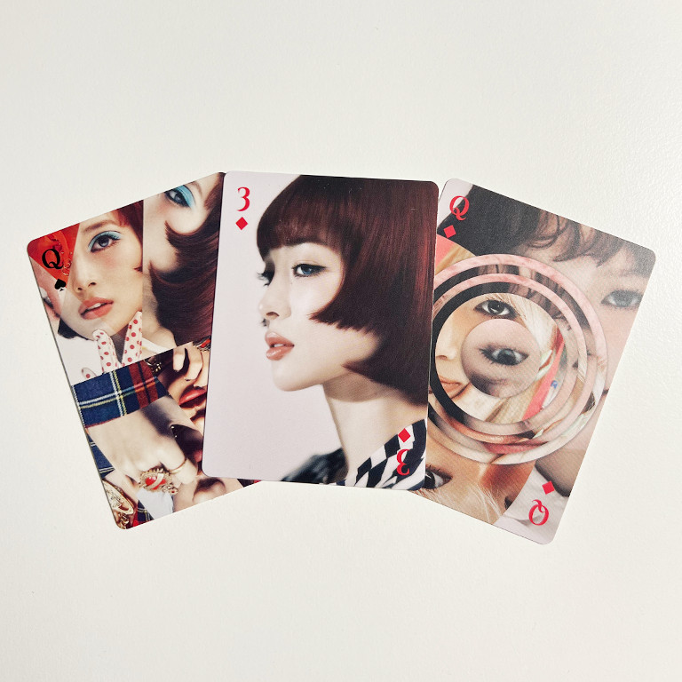 XG Jurin 2026 Seasons Greetings Poker playing Card set of three