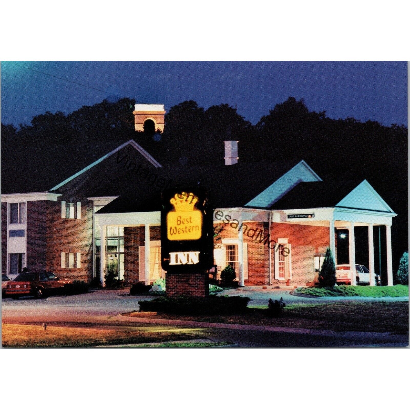 Best Western Inn Central Kansas City KS Postcard PC265