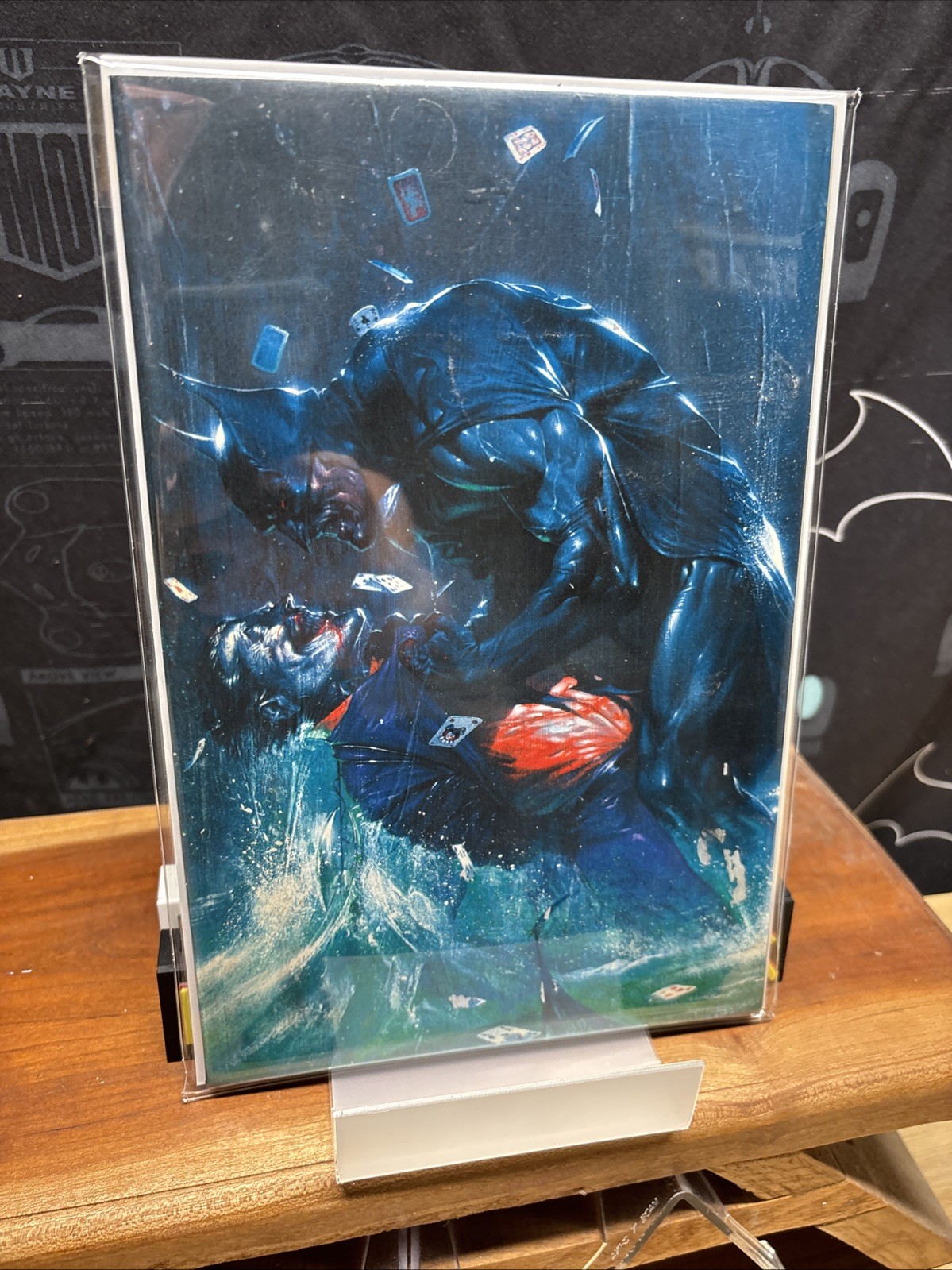 SUPERMAN & BATMAN #7 ORIGINAL VIRGIN VARIANT FRENCH ED. DELL'OTTO  Bu76