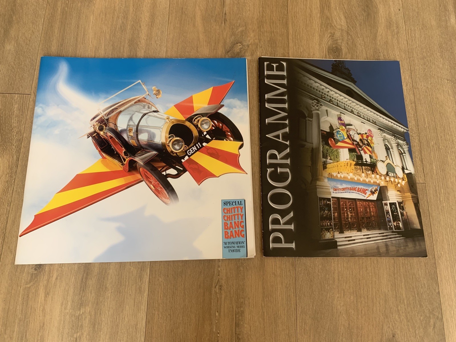 Chitty Chitty Bang Bang Theatre Programme  & Souvenir Brochure - 2002