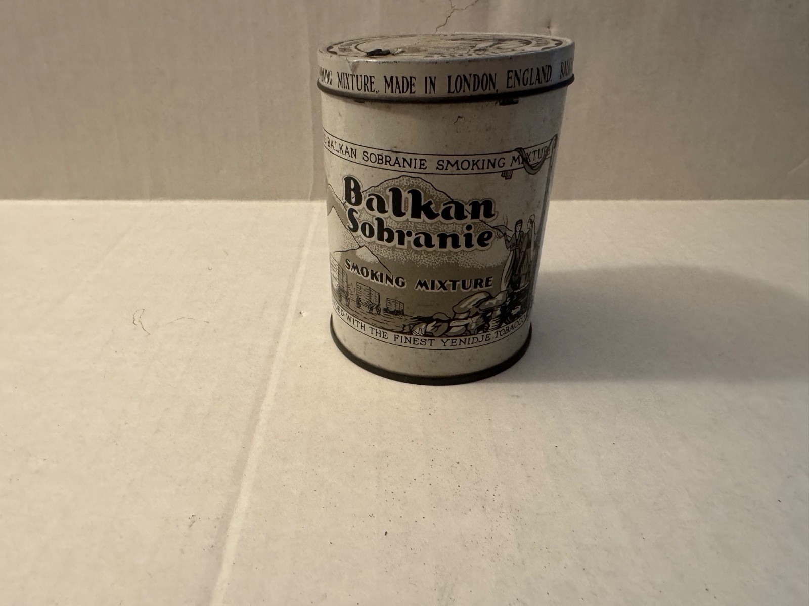 Vintage Tobacco Tin - Balkan Sobranie