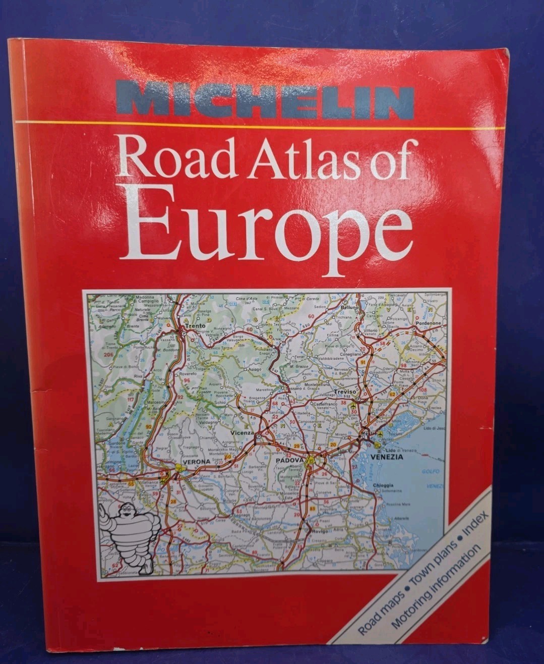 MICHELIN ROAD ATLAS OF EUROPE 1988