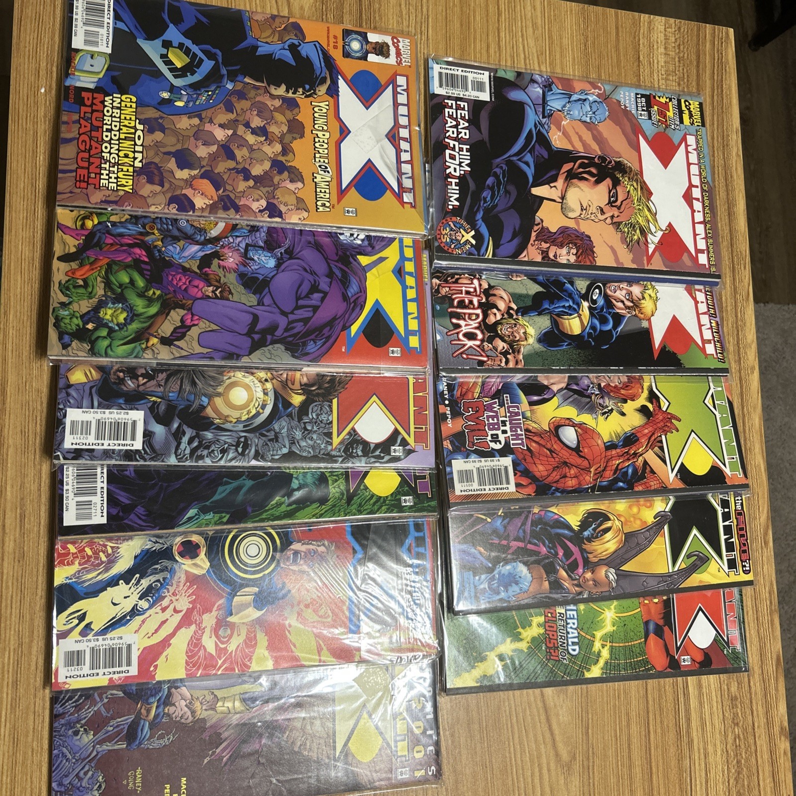 Mutant X 1-32 Complete +3 Annuals Marvel Comics