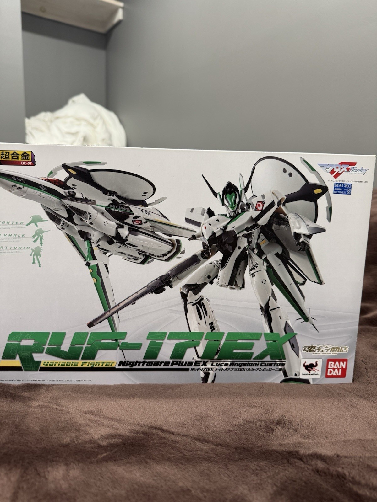 Bandai DX Chogokin RVF-171EX Nightmare Plus EX (Luca Angelloni's Unit)