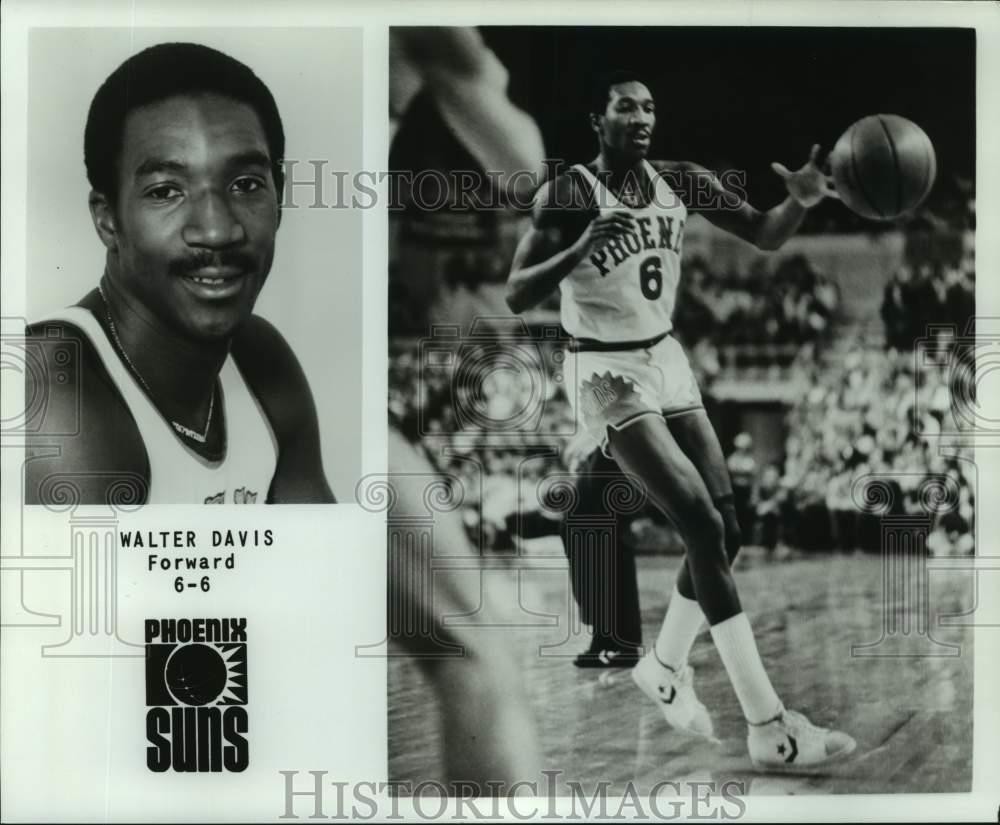 1979 Press Photo Phoenix Suns Basketball Player Walter Davis - nos14188
