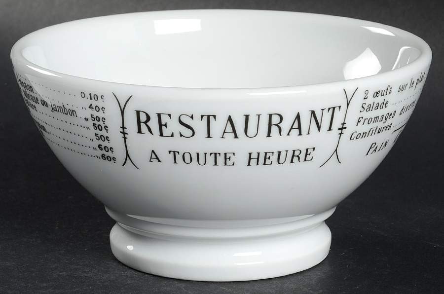 Pillivuyt Brasserie Cafe Au Lait Bowl 10412927