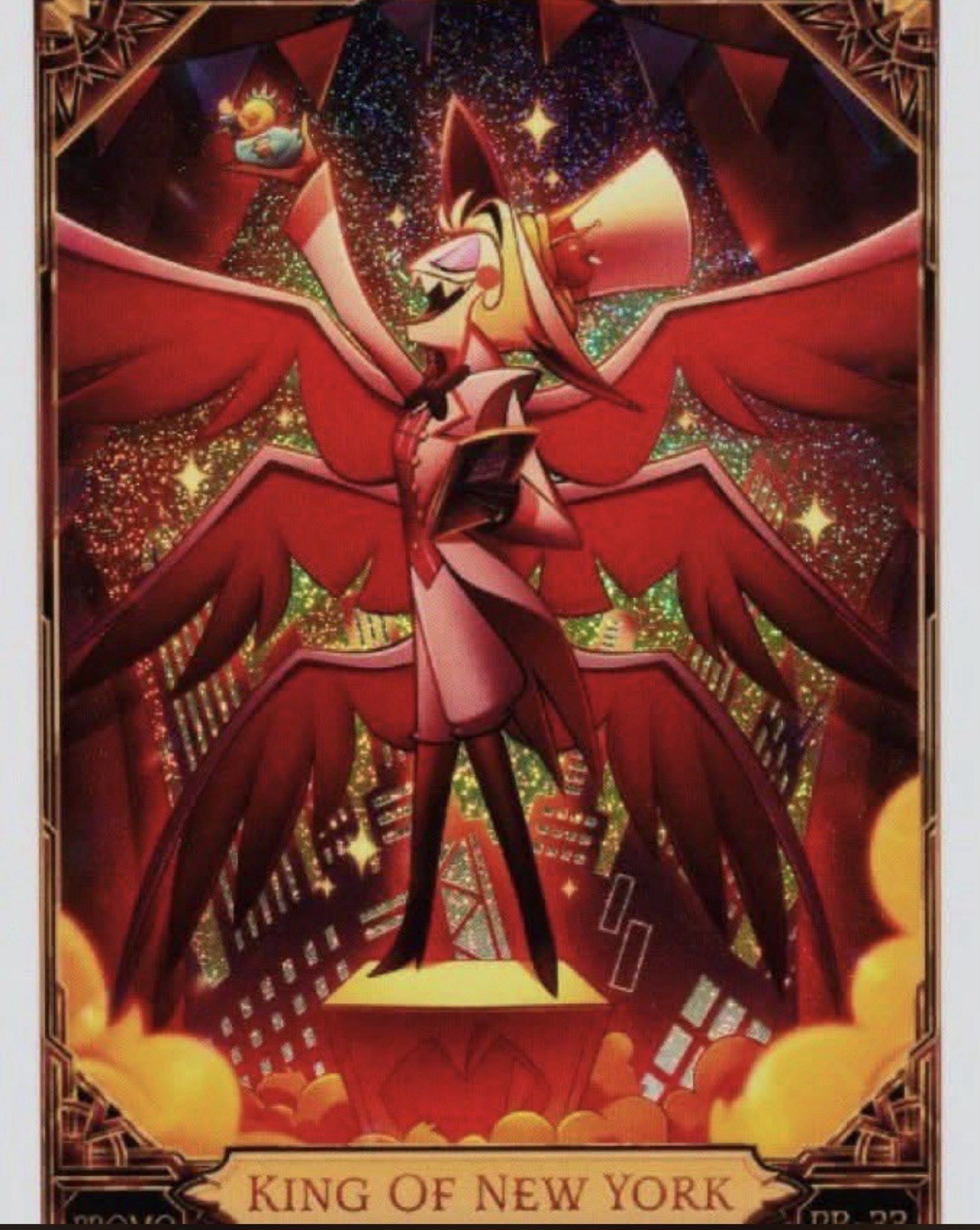 Hazbin Hotel Lucifer King of New York Promo Card New York Comic Con 2026 Presale