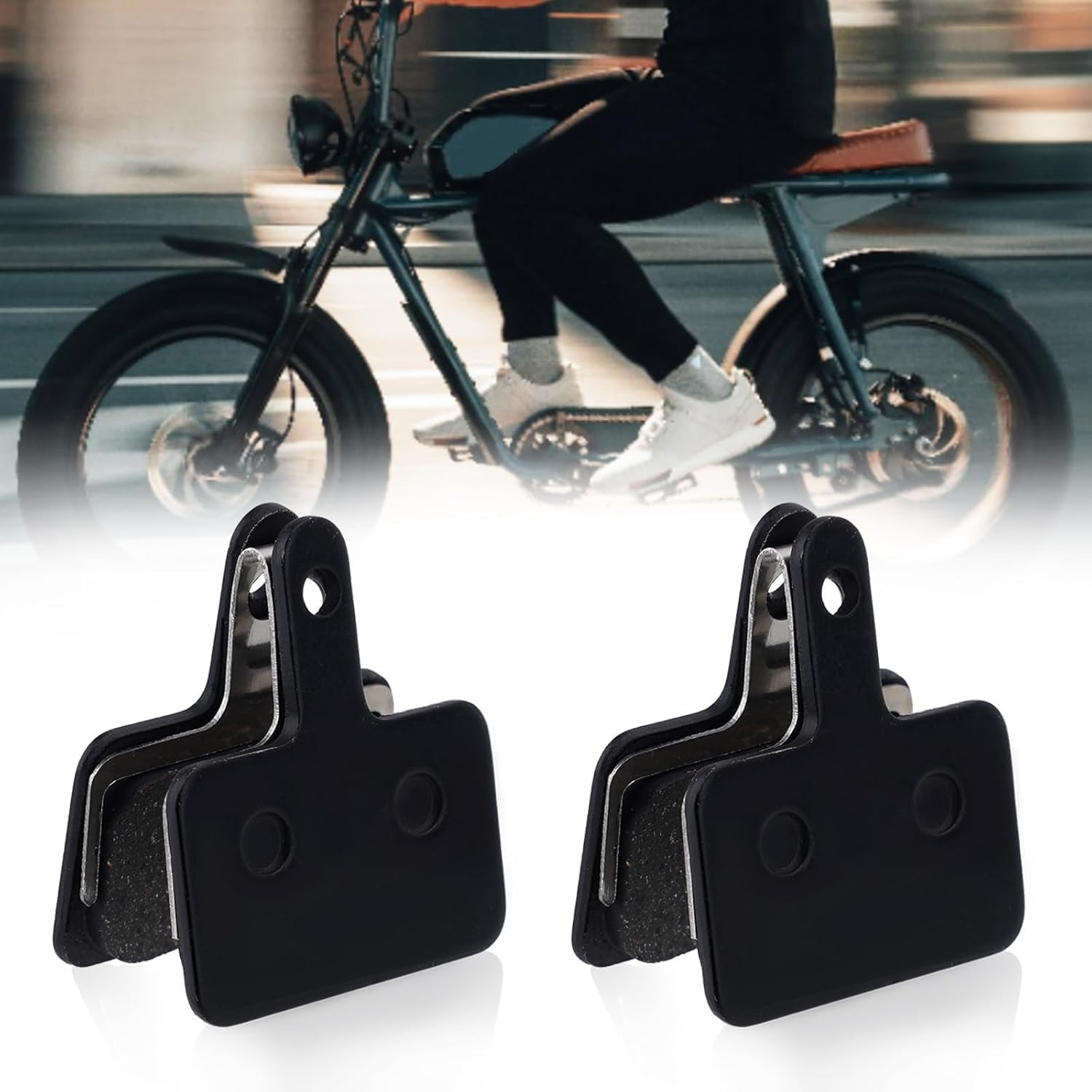 2PCS Brake Pads for Super 73 S1/S2/R/Z1/ZX/S Adventure Series, Rear Front Disc B 2PCS Brake Pads for Super 73 S1/S2/R/Z1/ZX/S Adventure Series, Rear Front Disc B
