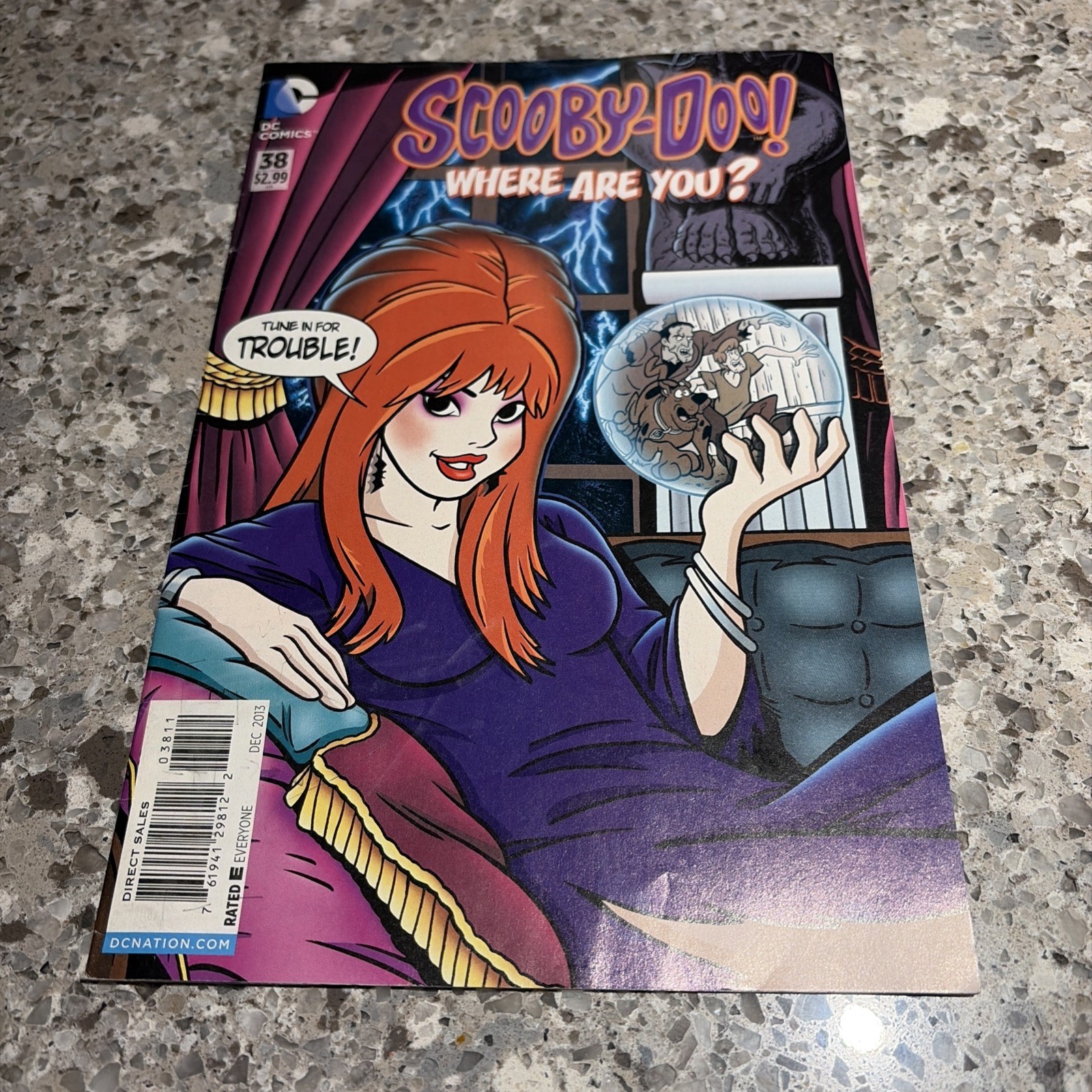 2013 Scooby-Doo Where Are You? #38 D.C. Comics Daphne Elvira Homage Cover 2013 Scooby-Doo Where Are You? #38 D.C. Comics Daphne Elvira Homage Cover