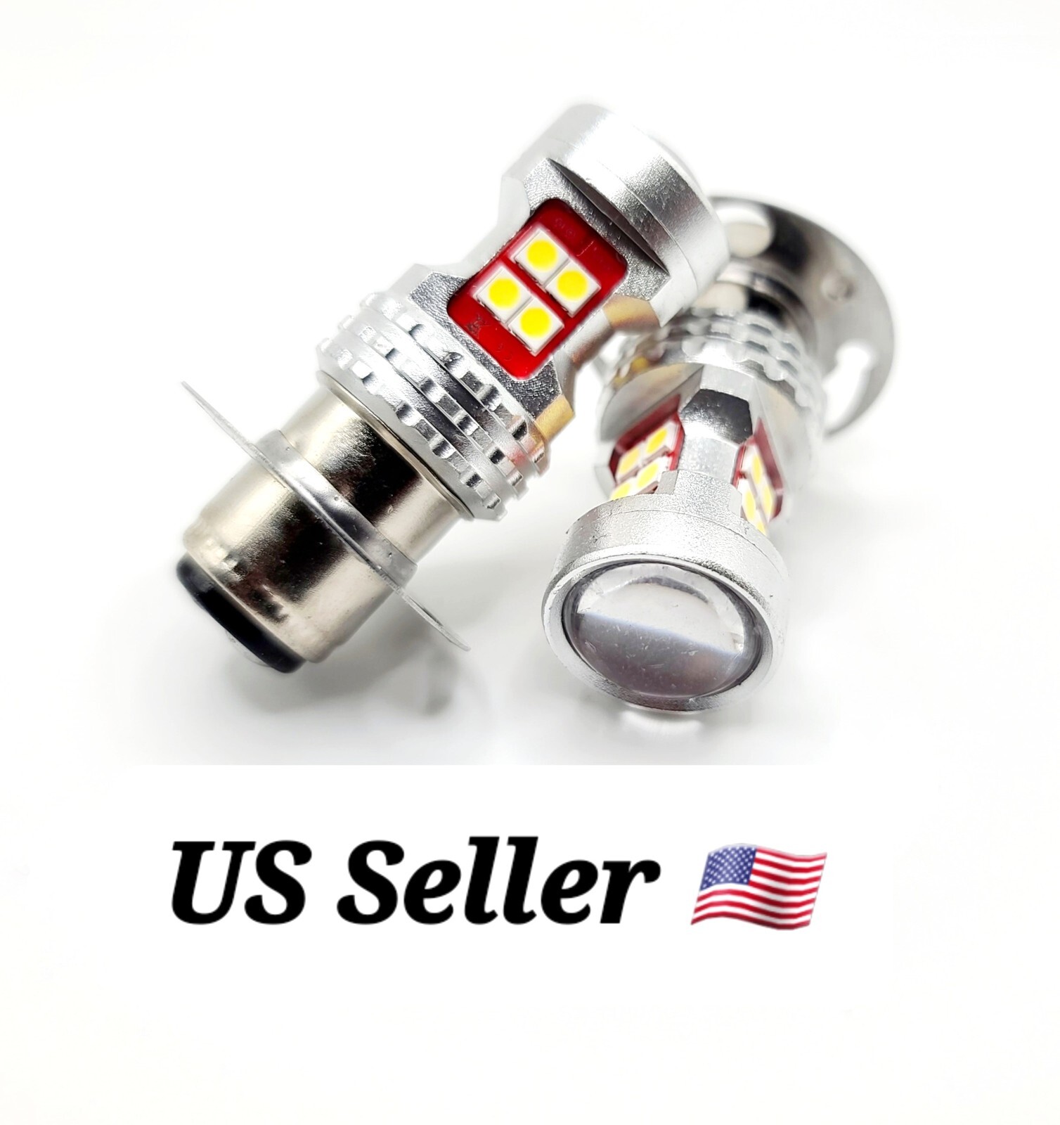 2 LED 6V 1934-39 Cadillac & LaSalle Headlight Bulbs: #2330: 1935-1936-1937-1938