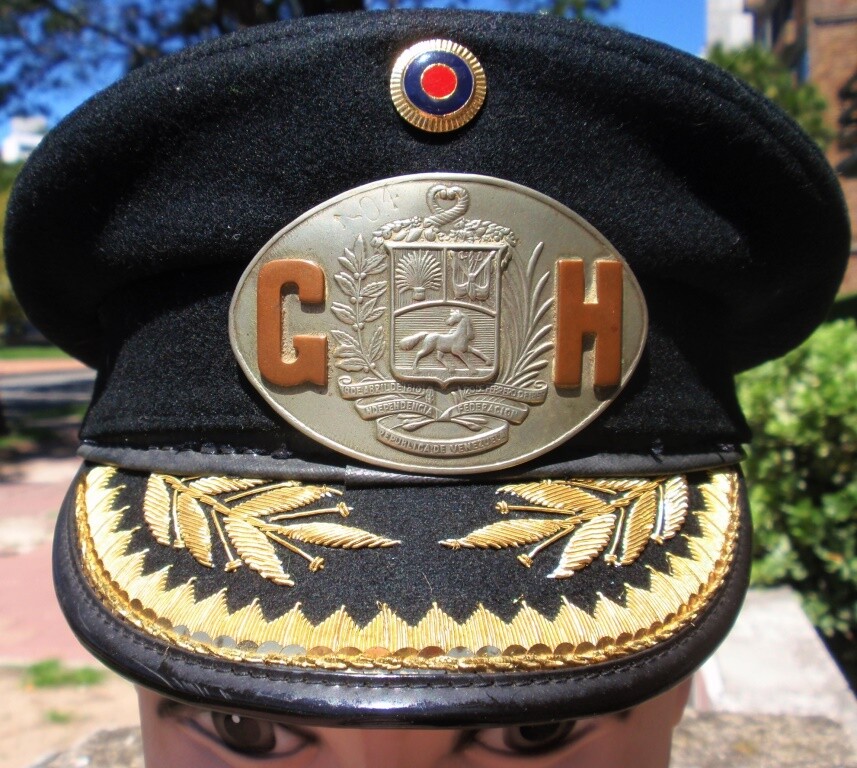 VENEZUELA  ARMY SUPERIOR CHIEF  GUARDIA DE HONOR CAP  1990s PERIOD