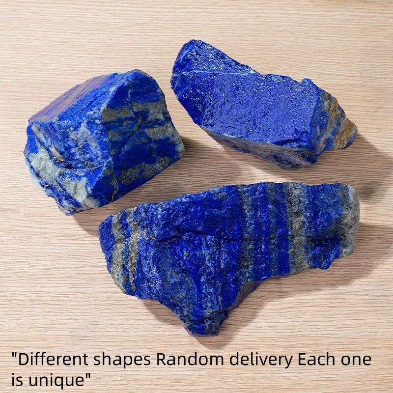 Raw Rough Lapis Lazuli Blue Stone Rocks Crystal Mineral Specimens Collection 