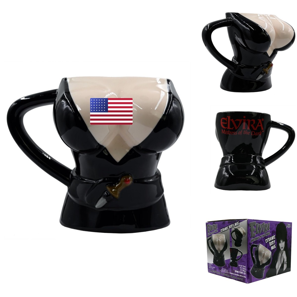 kreepsville 666 Elvira Body Coffee Mug