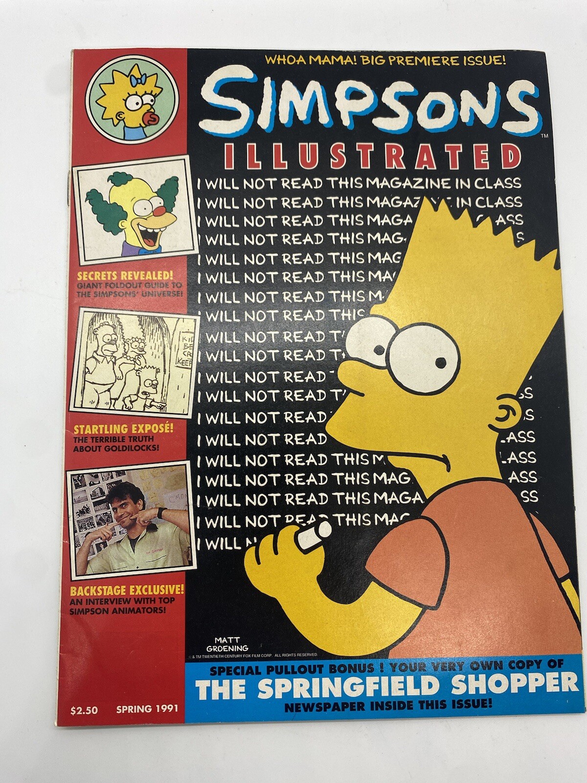 Simpsons Illustrated 1991 Simpsons Illustrated 1991