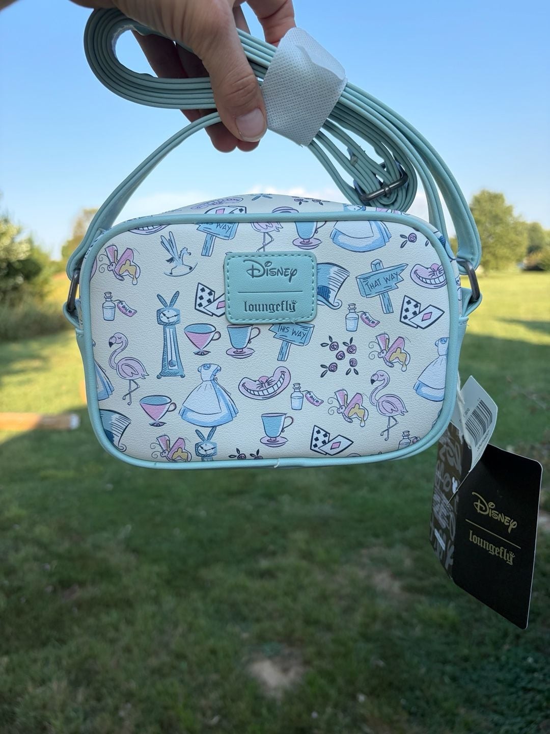 Disney Loungefly Alice in Wonderland Crossbody Bag