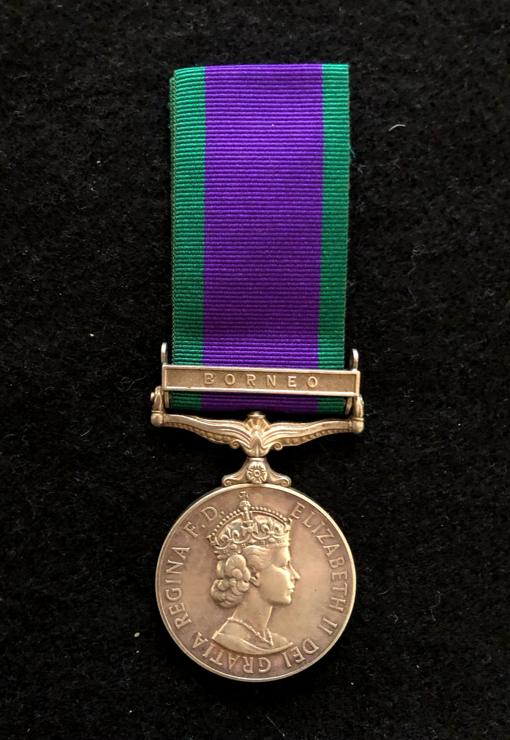 British Campaign Service Medal 1962 (CSM) c/Borneo to Gurkha