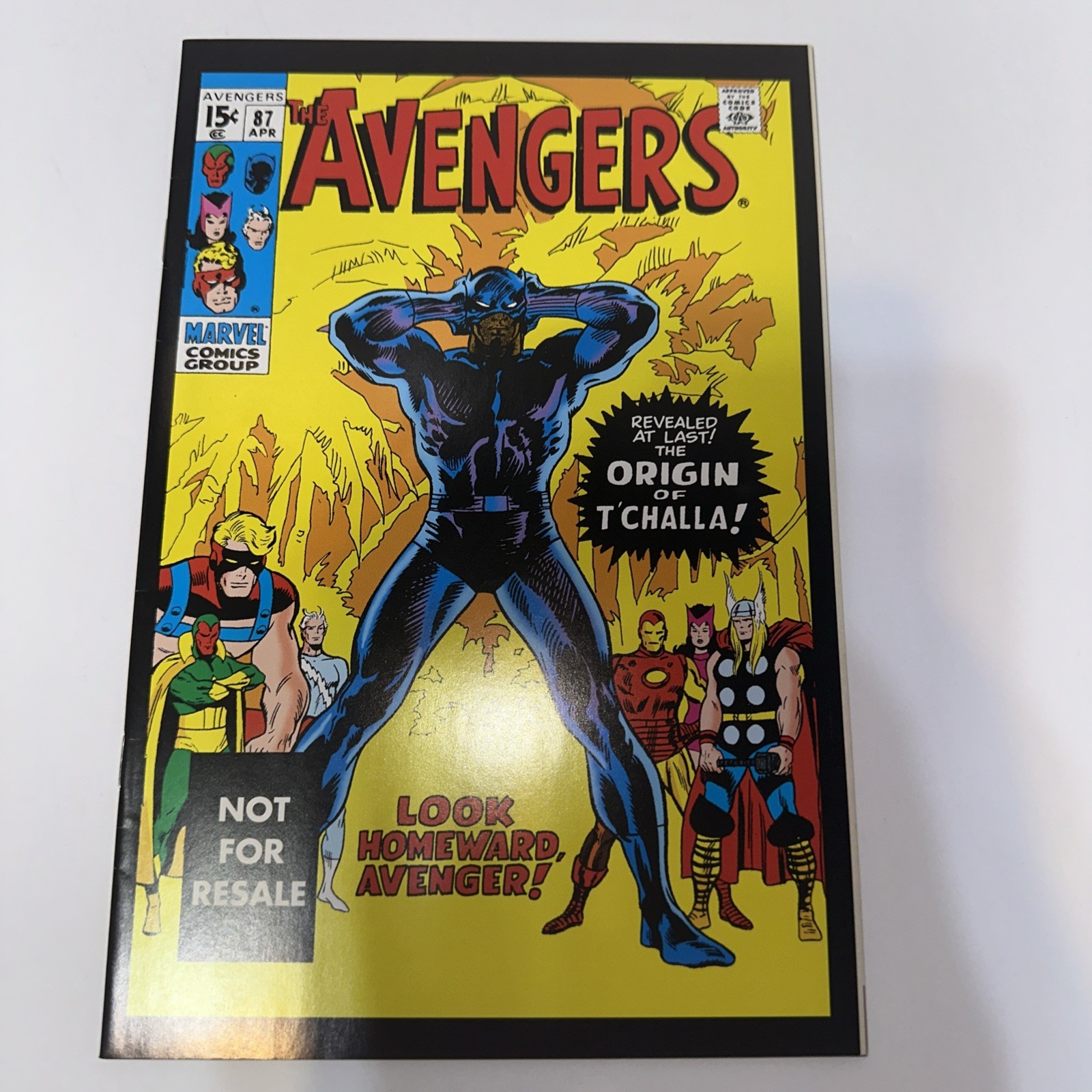 The Avengers #87 (Marvel Comics April 1971) reissued