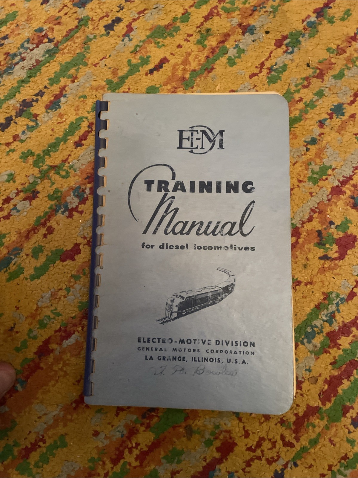 EMD Training Manual for diesel locomotives - GM Electro-Motive Division (1952)