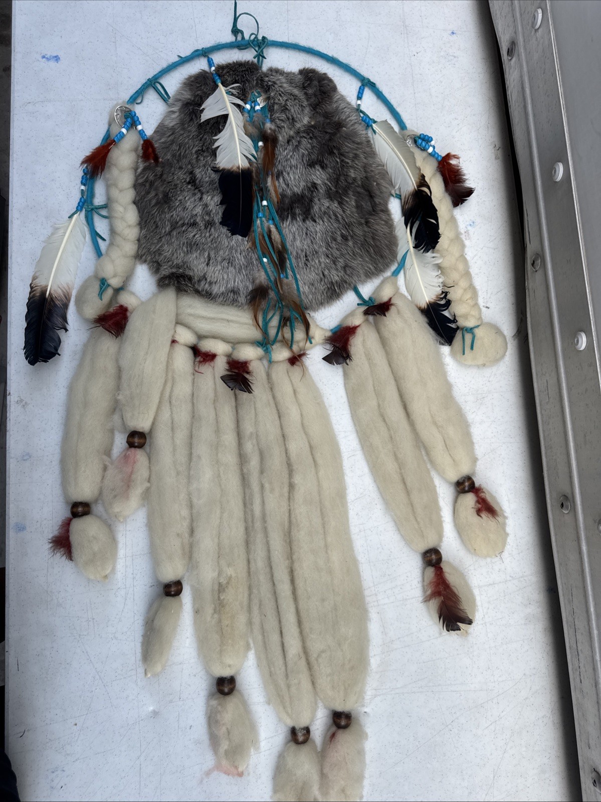 Vintage Dream Catcher Native American Huge 43 Vintage Dream Catcher Native American Huge 43