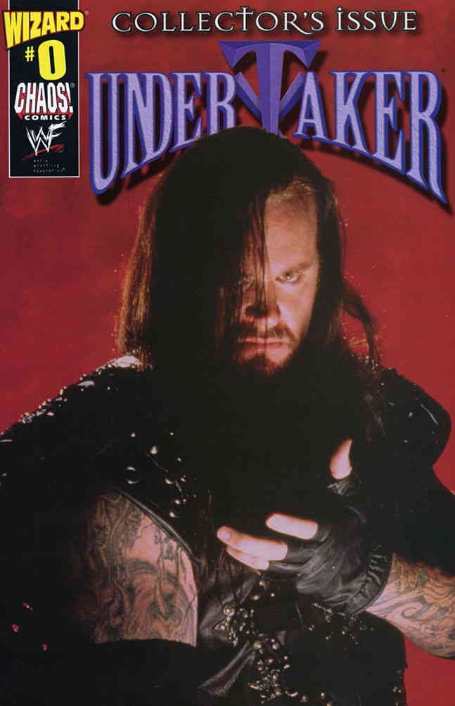 Undertaker #0 FN; Chaos | WWF Photo Cover Wizard - w/Bag+Board