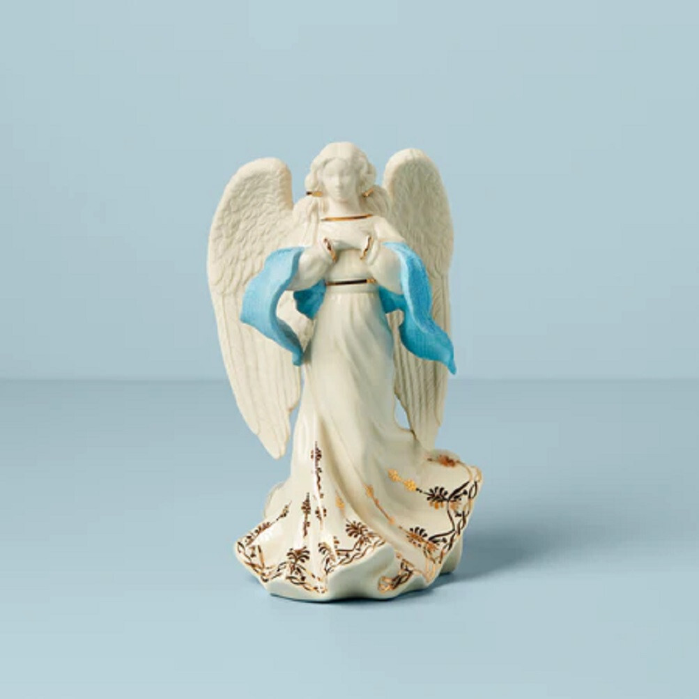 Lenox FIRST BLESSING NATIVITY Angel of Hope Porcelain Christmas Figurine N/O
