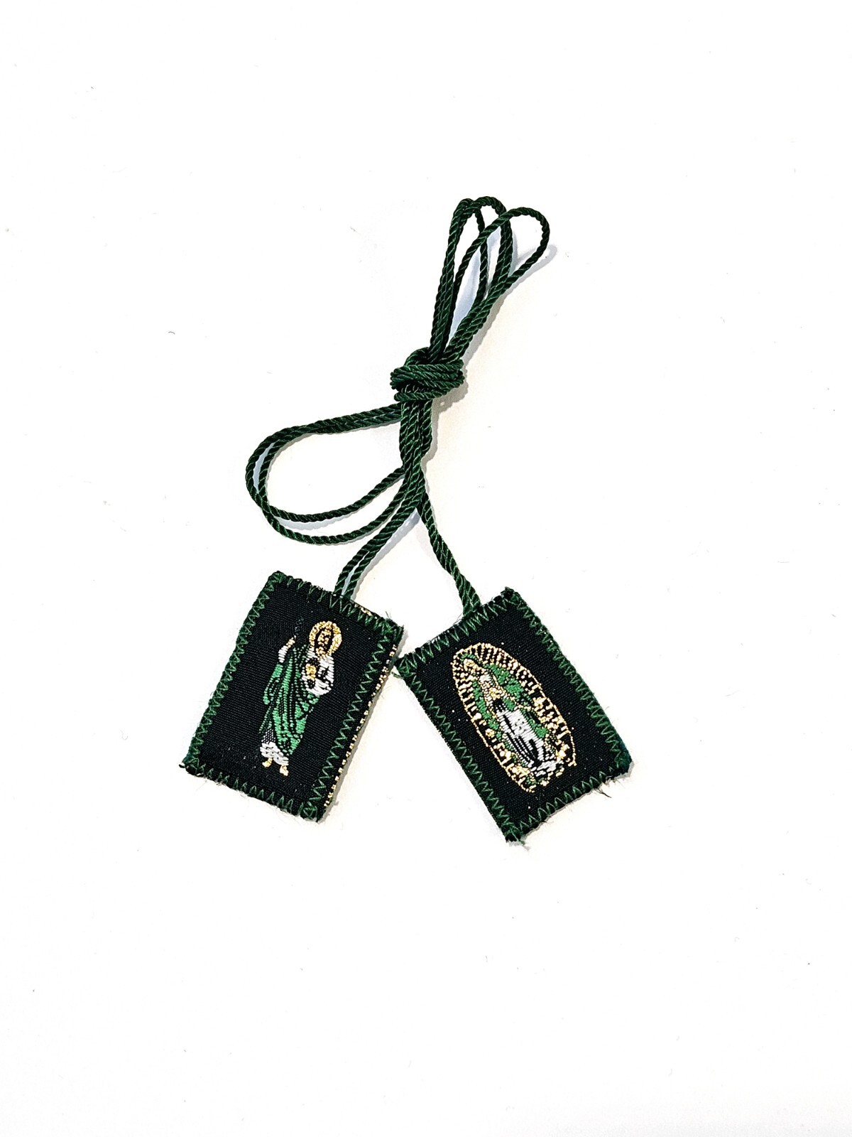 1 Pc Escapulario Virgen De Guadalupe San Judas St. Jude Scapular Religious 