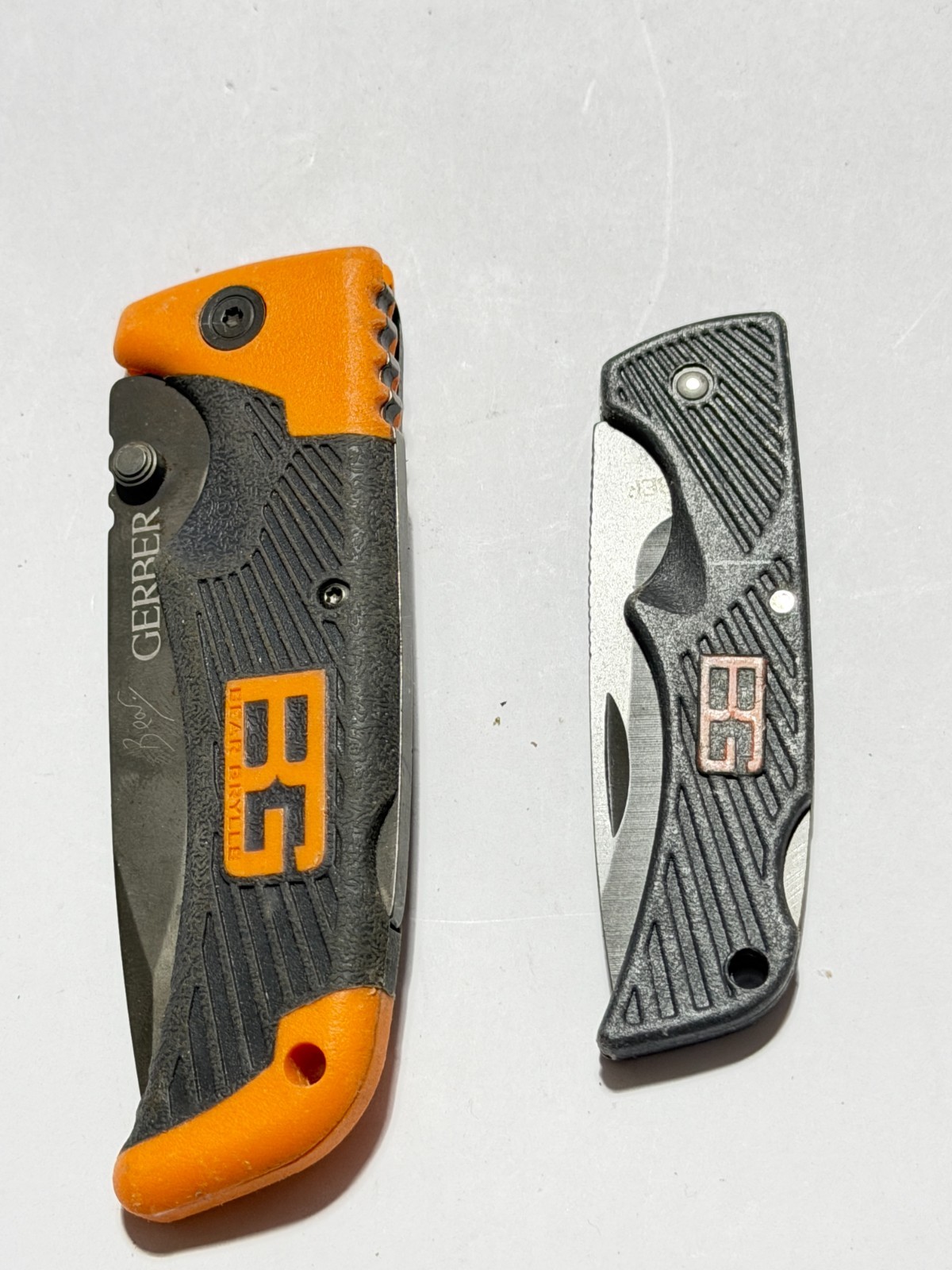 Lot of 2 Gerber Bear Grylls Pocket Knives - Compact - Survivor ..