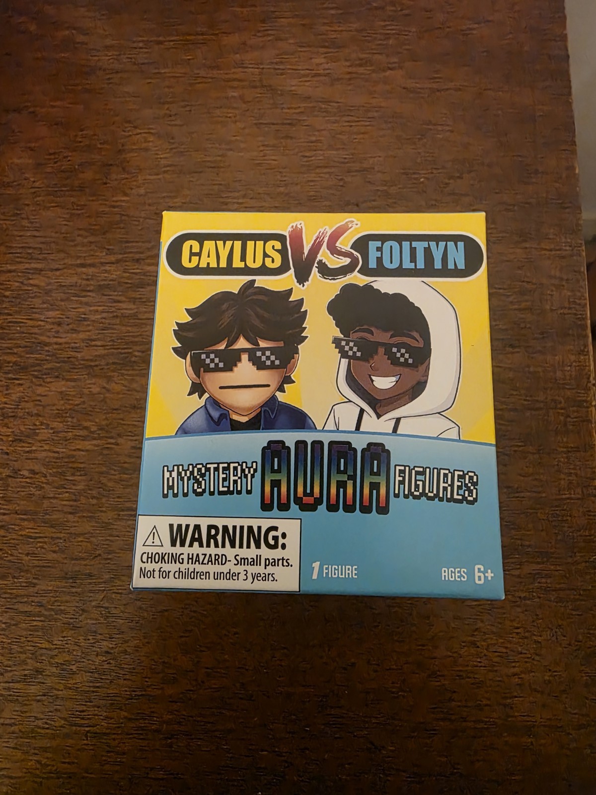 NEWEST VIRAL item Caylus vs Foltyn Aura Figures Blind Box Mystery Figure 1 Box. 