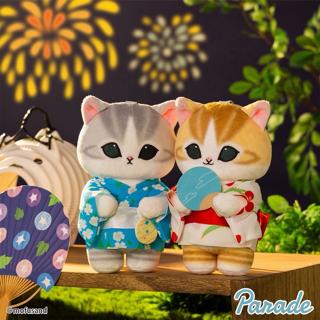 Mofusand Wedding Kimono Cat Traditional Japanese Dress Bride Cat with Groom Cat