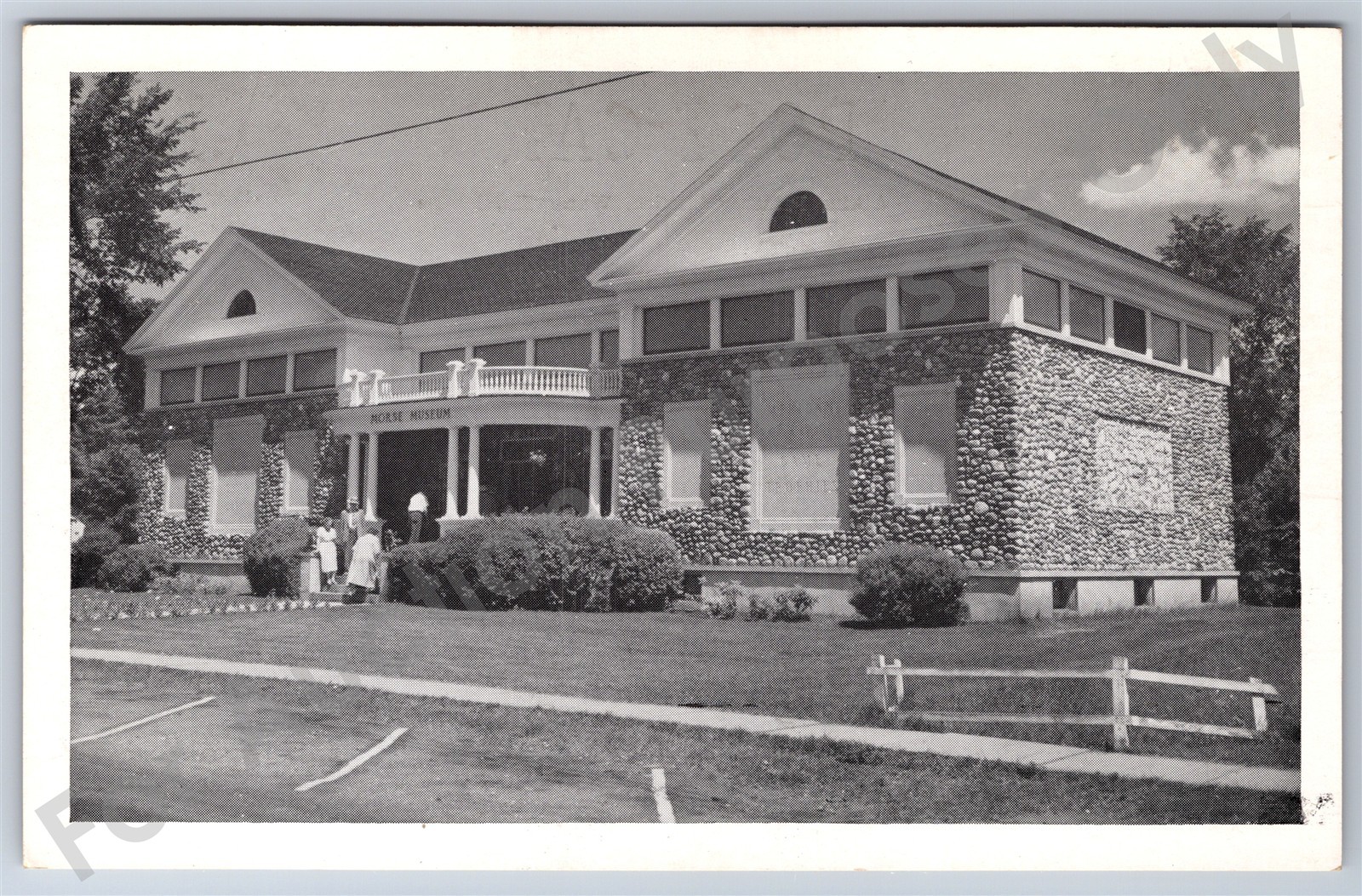 Warren, NH: Morse Museum vintage New Hampshire Postcard