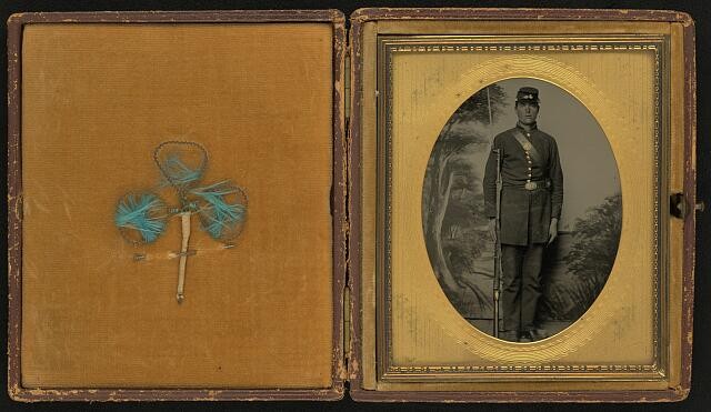 Photo:Private Henry McGee 69th New York Infantry Civil War CDV 1860s