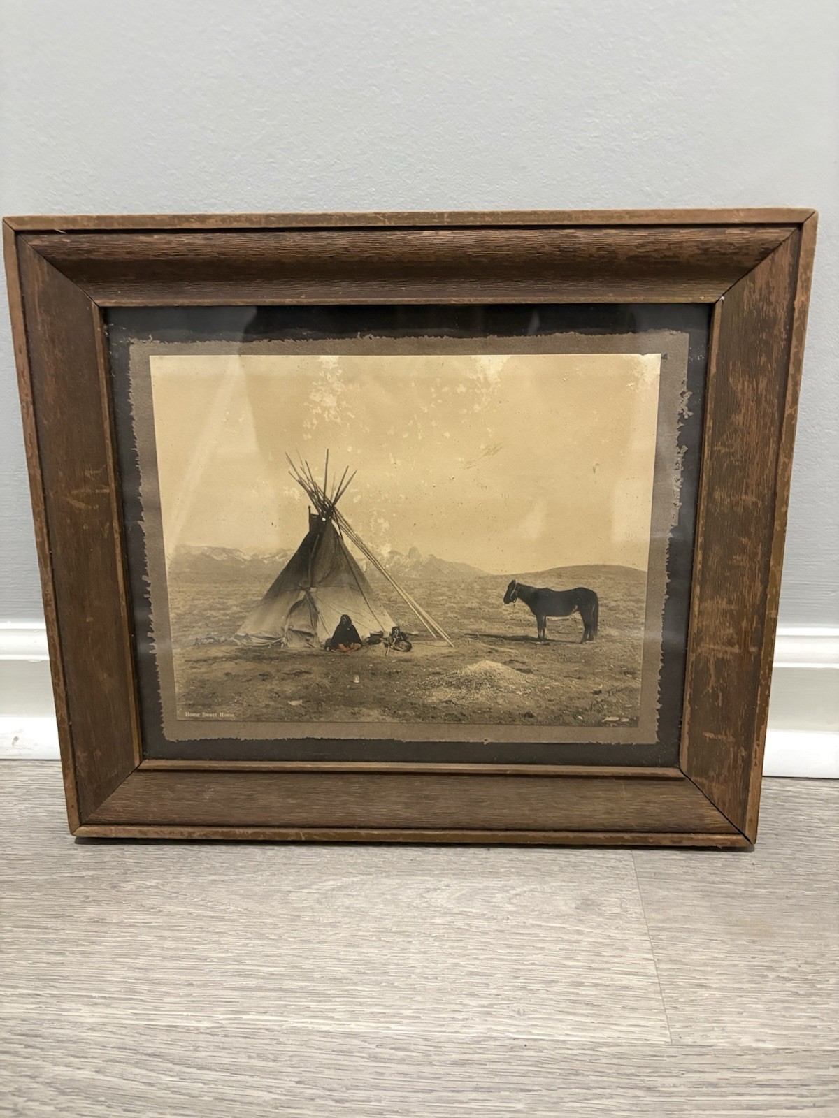 William j Carpenter, Native American Photo Print titled Home Sweet Home 