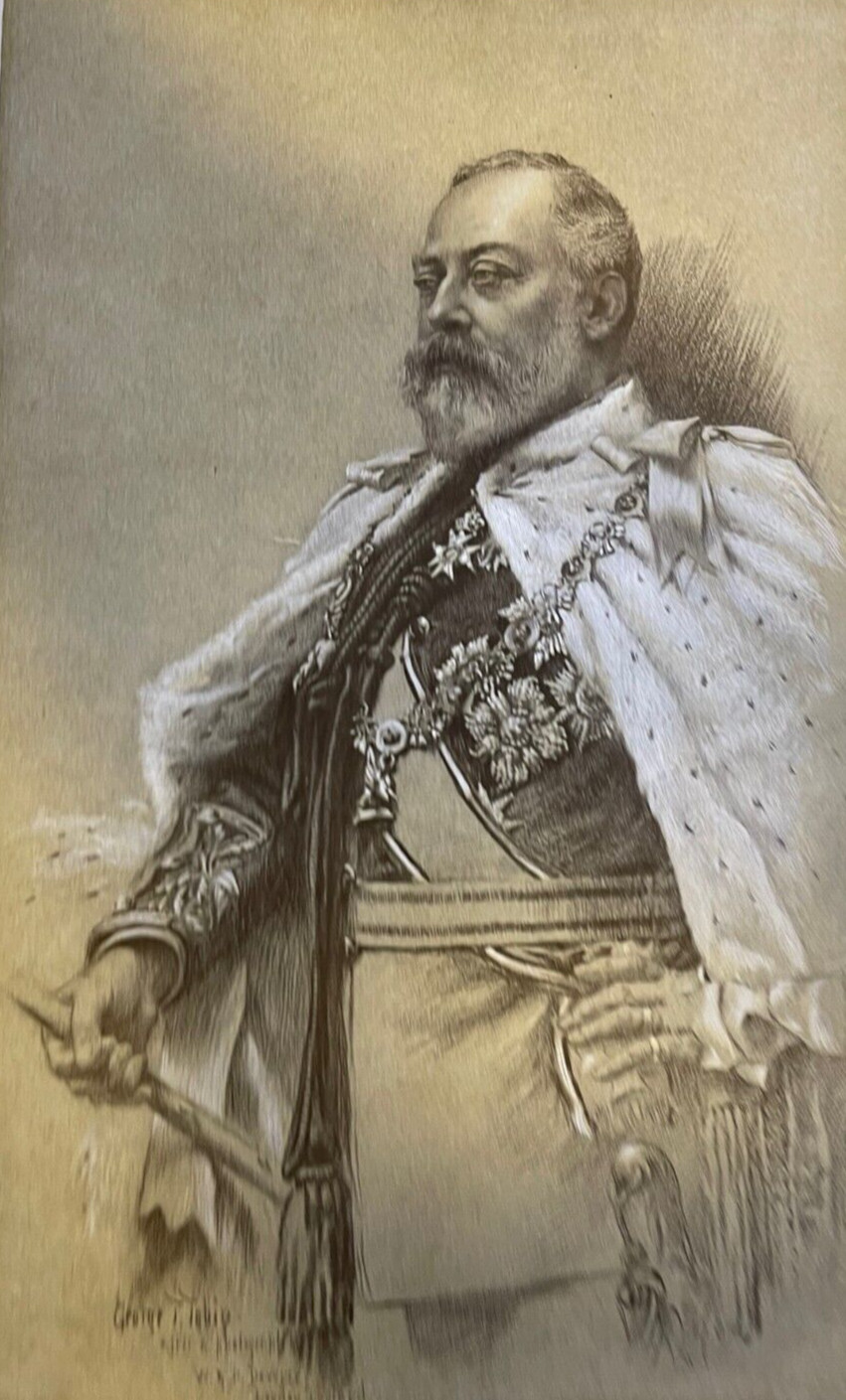 1902 British Royal Family King Albert VII Queen Alexandra 1902 British Royal Family King Albert VII Queen Alexandra