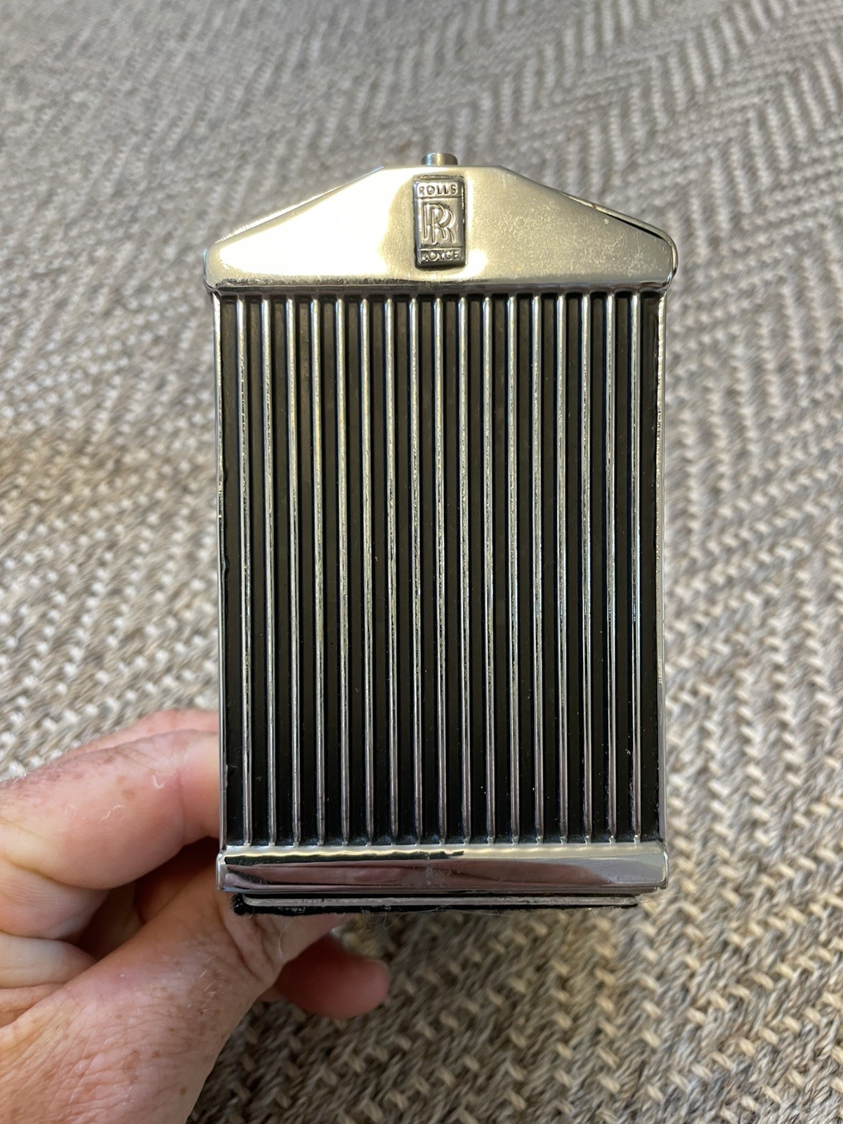 Rare Rolls-Royce Grill Book Ends Display Vintage  RARE