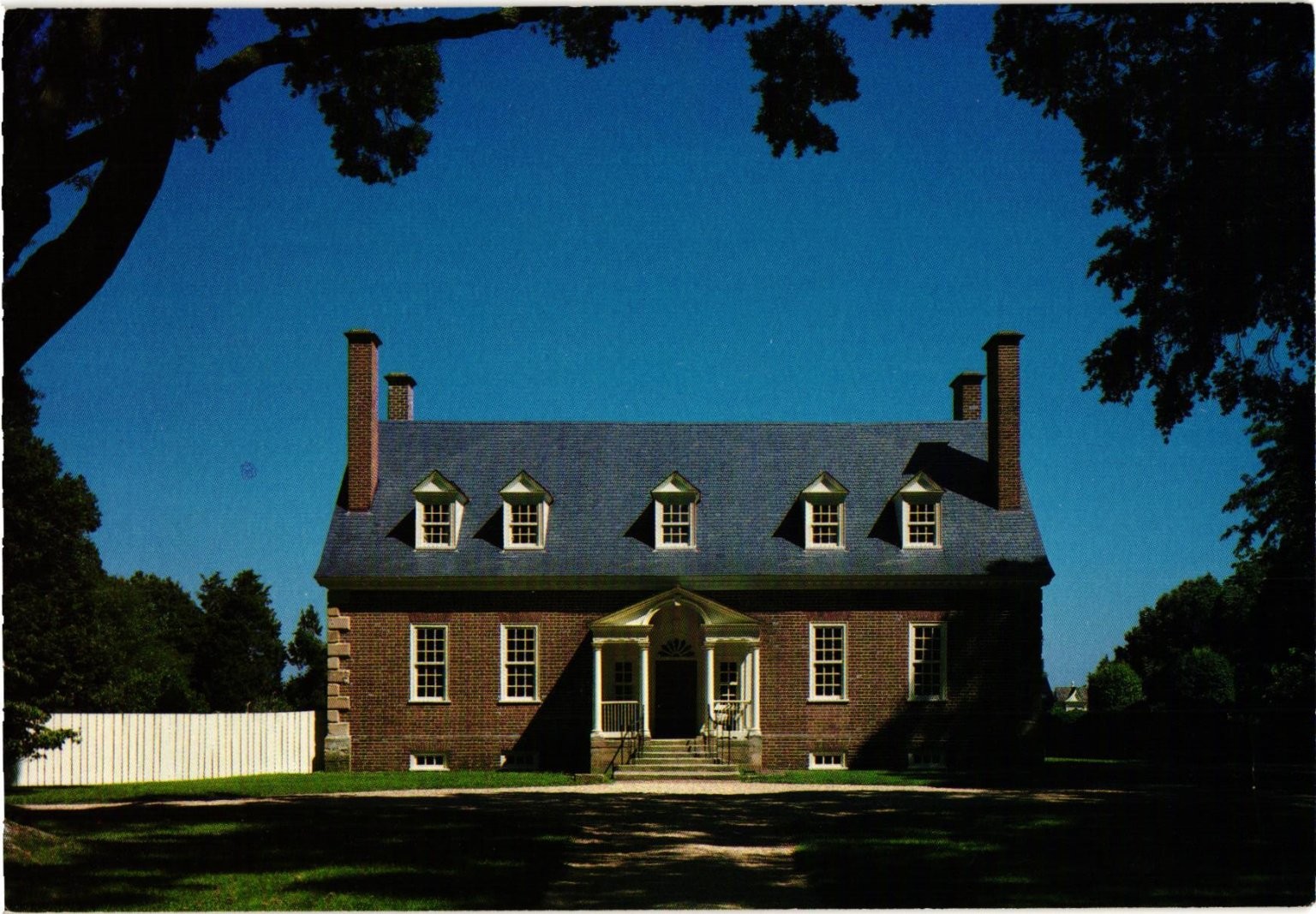 Gunston Hall George Mason Home Lorton Virginia Postcard Thurston Moore
